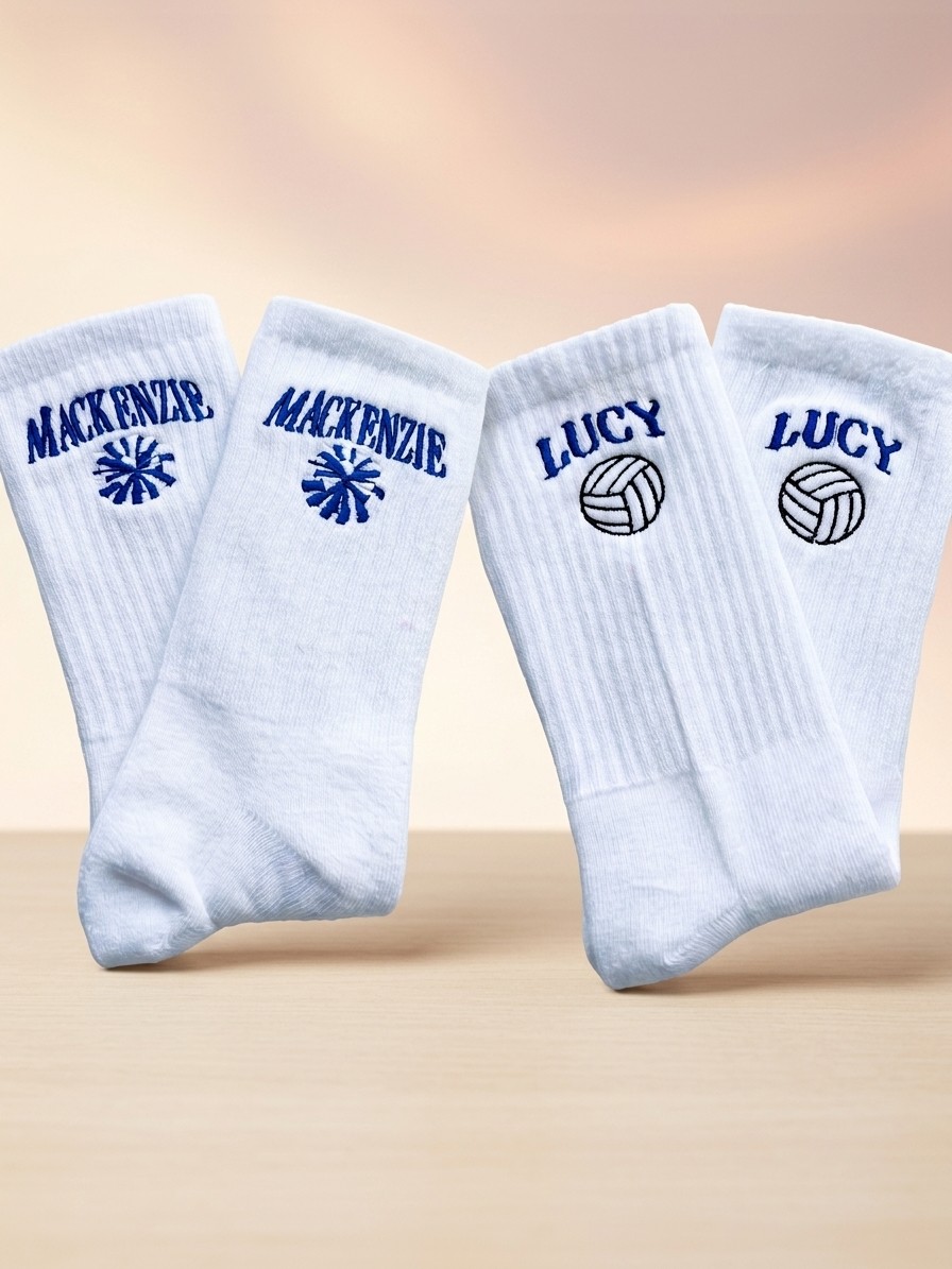 Embroidered Socks